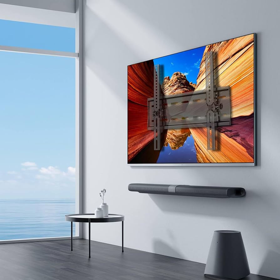 Amazon | TETVIK テレビ壁掛け金具 26-63インチ 上下角度調節